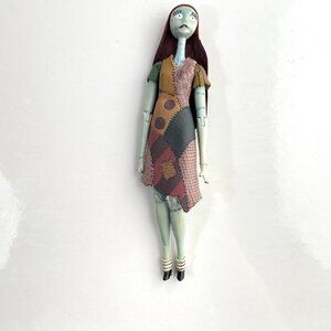 Nightmare Before Christmas SALLY Figure Series 3 Bendable Joints Rubber Dress